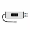 MediaRange USB flash disk, USB USB 3.0 (3.2 Gen 1), 16GB, srebrny, MR915, USB A, wysuwany, EOL - obrazek 3