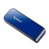 Apacer USB flash disk, USB 2.0, 32GB, AH334, niebieski, AP32GAH334U-1, USB A, z wysuwanym złączem