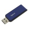 Apacer USB flash disk, USB 2.0, 32GB, AH334, niebieski, AP32GAH334U-1, USB A, z wysuwanym złączem - obrazek 5