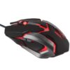 Mysz przewodowa, E-blue Auroza Gaming, czarna, optyczna, 4000DPI - obrazek 2