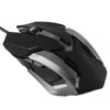 Mysz przewodowa, E-blue Auroza Gaming, czarna, optyczna, 4000DPI - obrazek 6
