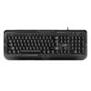 Genius KB-118, klawiatura US, klasyczna, wodoodporny rodzaj przewodowa (USB), czarna