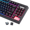 Marvo CM310 EN, RGB zestaw klawiatura + mysz i podkładka dla graczy, US, do gry, membranowa rodzaj przewodowa (USB), czarna, podśw - obrazek 4