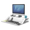 Stanowisko do pracy, Sit-Stand Lotus, biała, plastik-metal, Fellowes, EOL - obrazek 2