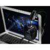 E-blue Cobra H 948, Gaming Headset, słuchawki z mikrofonem, przewodowaczarna, 2x 3.5 mm jack - obrazek 5
