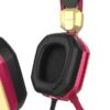 E-blue IRON MAN EHS908, Gaming Headset, słuchawki z mikrofonem, przewodowaczerwona, 2x 3.5 mm jack + USB - obrazek 4