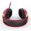 E-blue IRON MAN EHS908, Gaming Headset, słuchawki z mikrofonem, przewodowaczerwona, 2x 3.5 mm jack + USB - obrazek 7