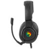 Marvo HG8958, słuchawki z mikrofonem, przewodowaczarna, do gry, 3.5 mm jack + rozdvojka + USB - obrazek 2