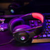 Marvo HG8958, słuchawki z mikrofonem, przewodowaczarna, do gry, 3.5 mm jack + rozdvojka + USB - obrazek 8