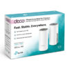 TP-LINK Wifi Mesh kit Deco E4(2-pack) 2.4GHz i 5GHz, access point, IPv6, 1200Mbps, zintegrowana anténa, 802.11ac, 2Pack, ISP, ochr - obrazek 5