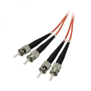 Optyczny Patch Cord Multi mod (62,5/125), 2xST - 2xST, 1m, economy, EOL
