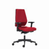Powerton Ergonomiczny fotel biurowy Sima, Czerwony - obrazek 2